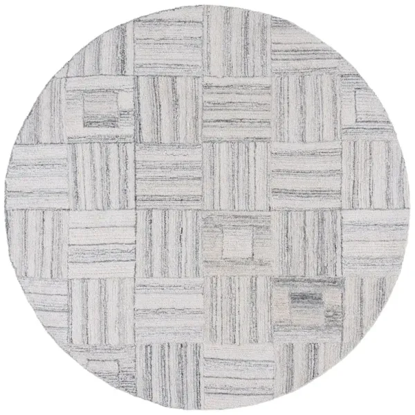 Clara Hand Tufted Rug, Grey