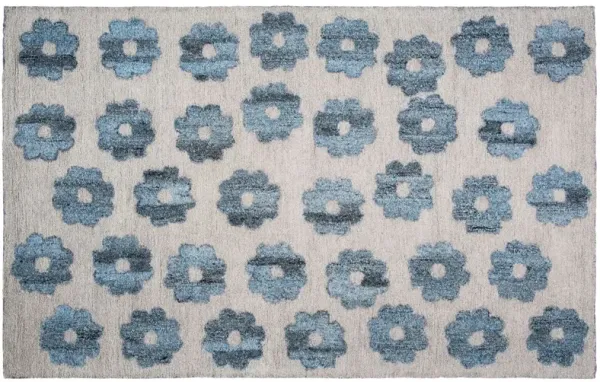Lillian Hand Tufted Rug, Grey/Blue