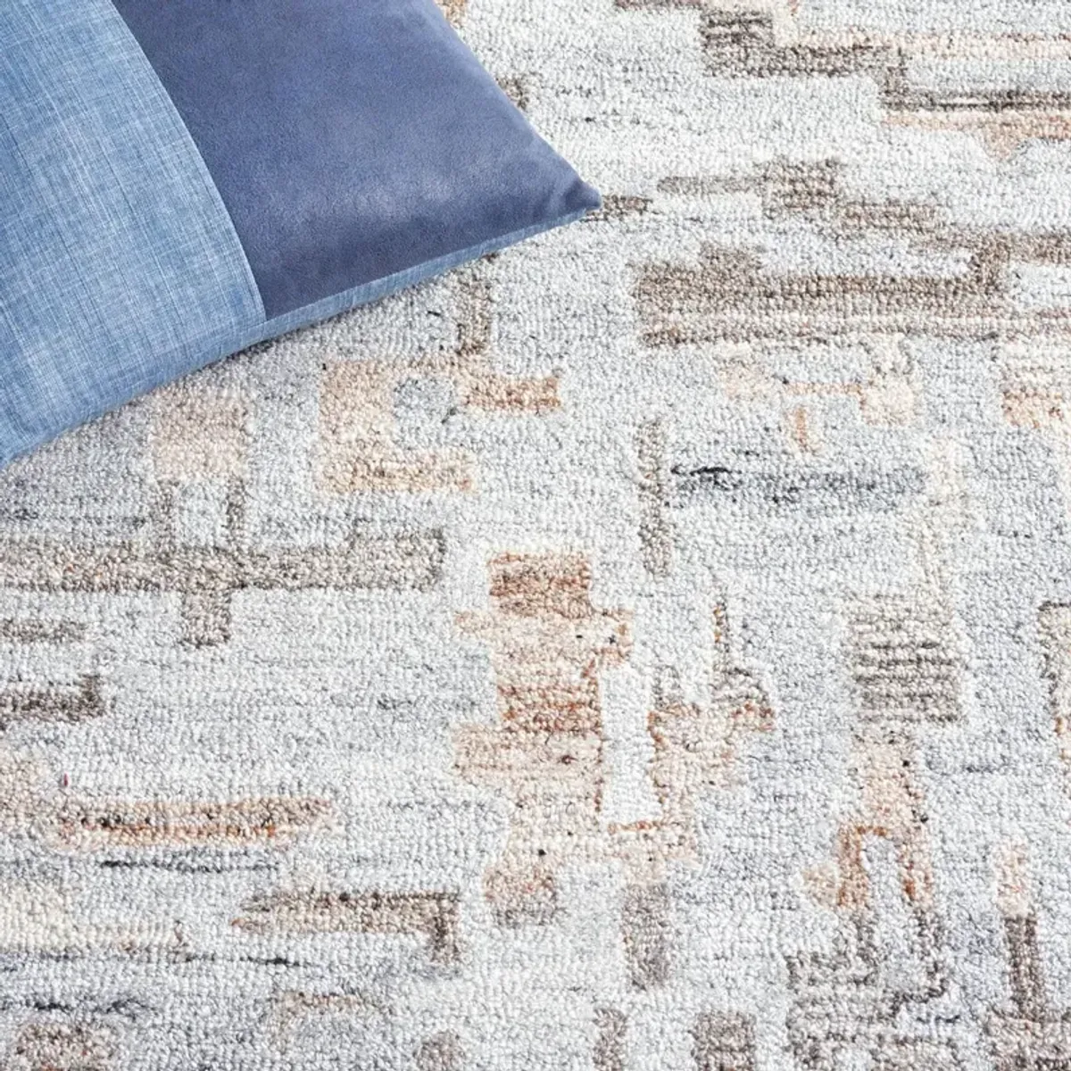 Allegra Hand Tufted Rug, Grey/Brown