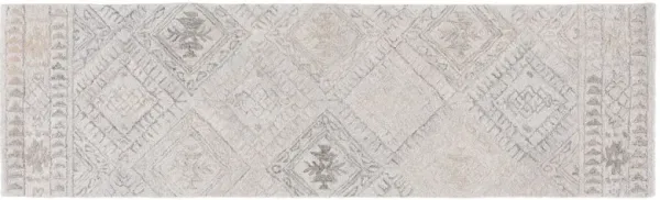 Aria Hand Tufted Rug, Grey/Beige