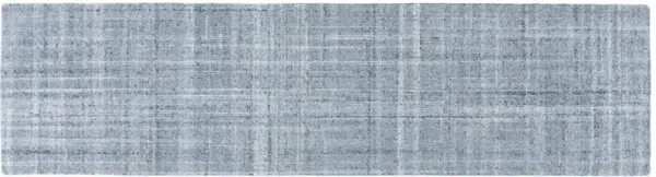 Herod Hand Tufted Rug, Aqua/Grey