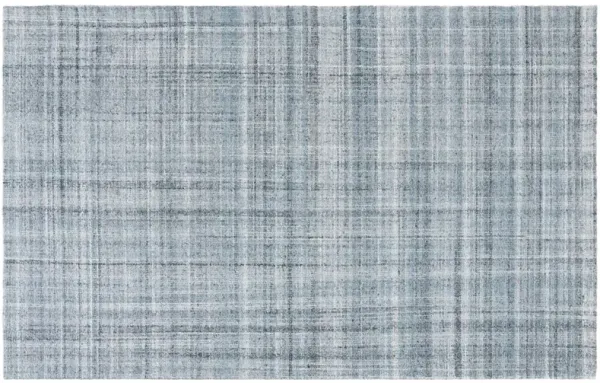 Herod Hand Tufted Rug, Aqua/Grey