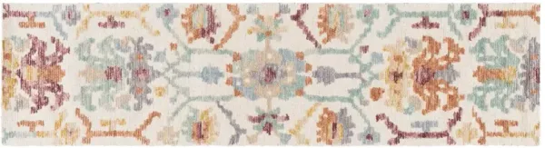 Hendrix Hand Tufted Wool Rug, Ivory/Green