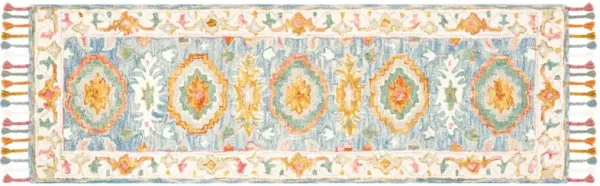 Rylee Hand Tufted Wool Rug, Blue