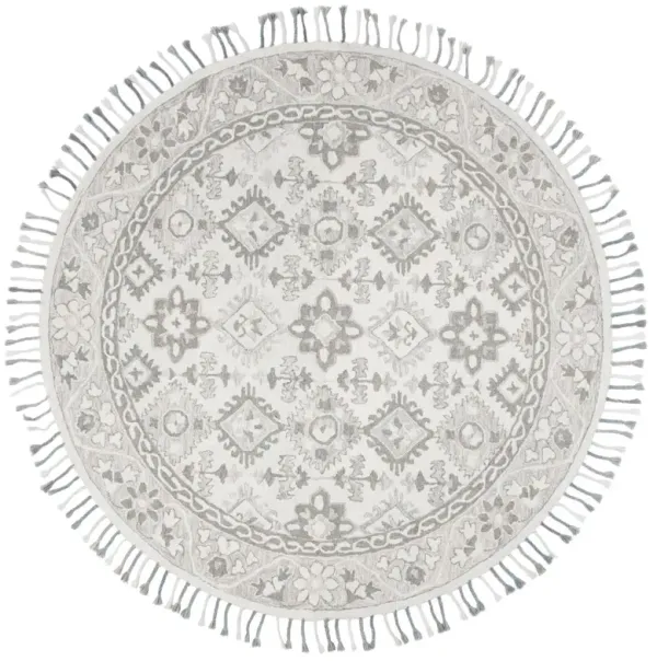 Ira Hand Tufted Rug, Light Grey