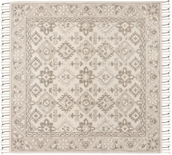 Ira Hand Tufted Rug, Light Grey