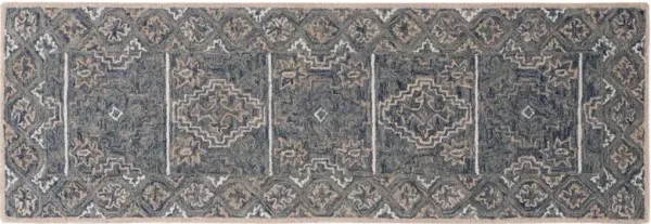 Larken Hand Tufted Rug, Blue/Beige