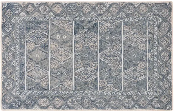 Larken Hand Tufted Rug, Blue/Beige