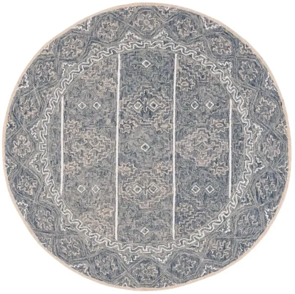 Larken Hand Tufted Rug, Blue/Beige