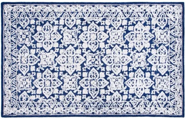 Mae Hand Tufted Rug, Navy