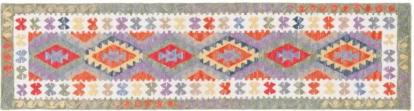 Maple Hand Tufted Rug, Ivory/Grey