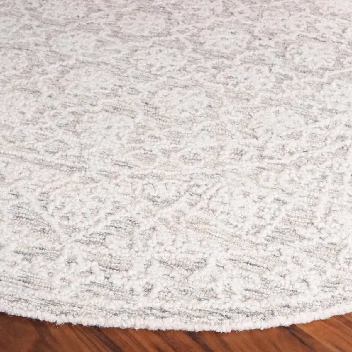 Sylvie Hand Tufted Rug, Grey/Ivory