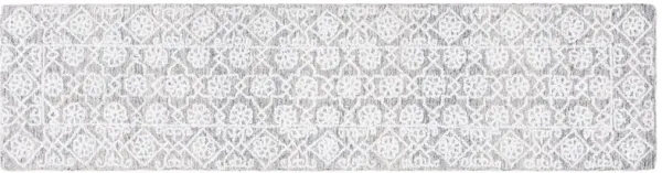 Stella Hand Tufted Rug, Ivory/Grey