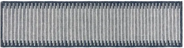 Vesper Hand Tufted Rug, Ivory/Navy