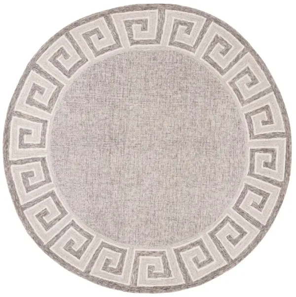 Waverly Hand Tufted Rug, Dark Grey
