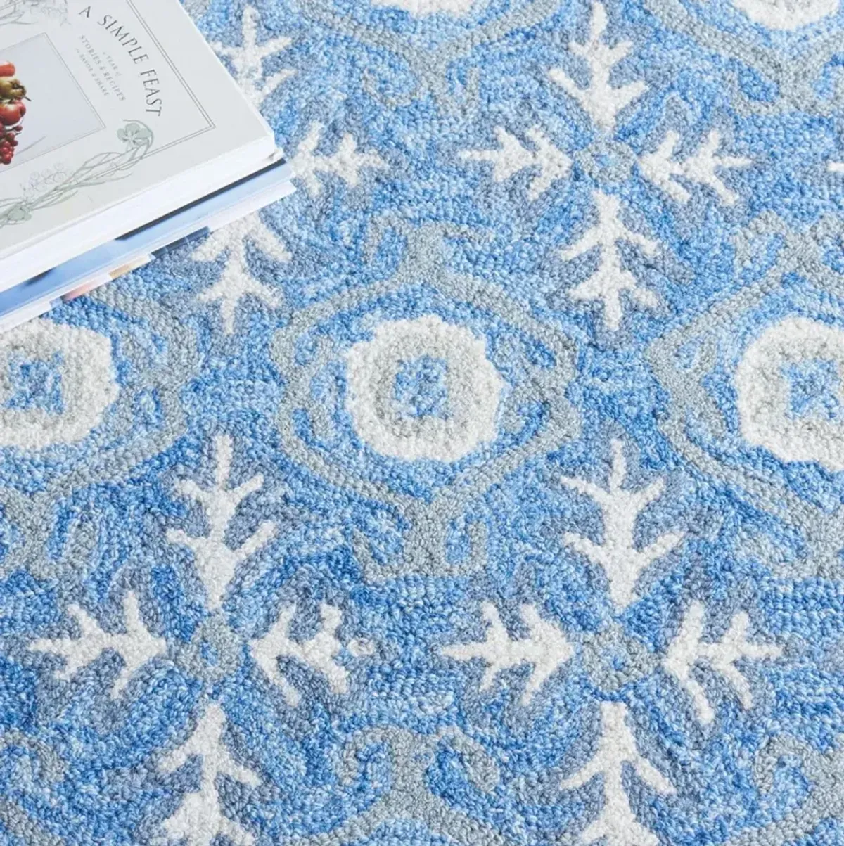 Lark Hand Tufted Rug, Blue