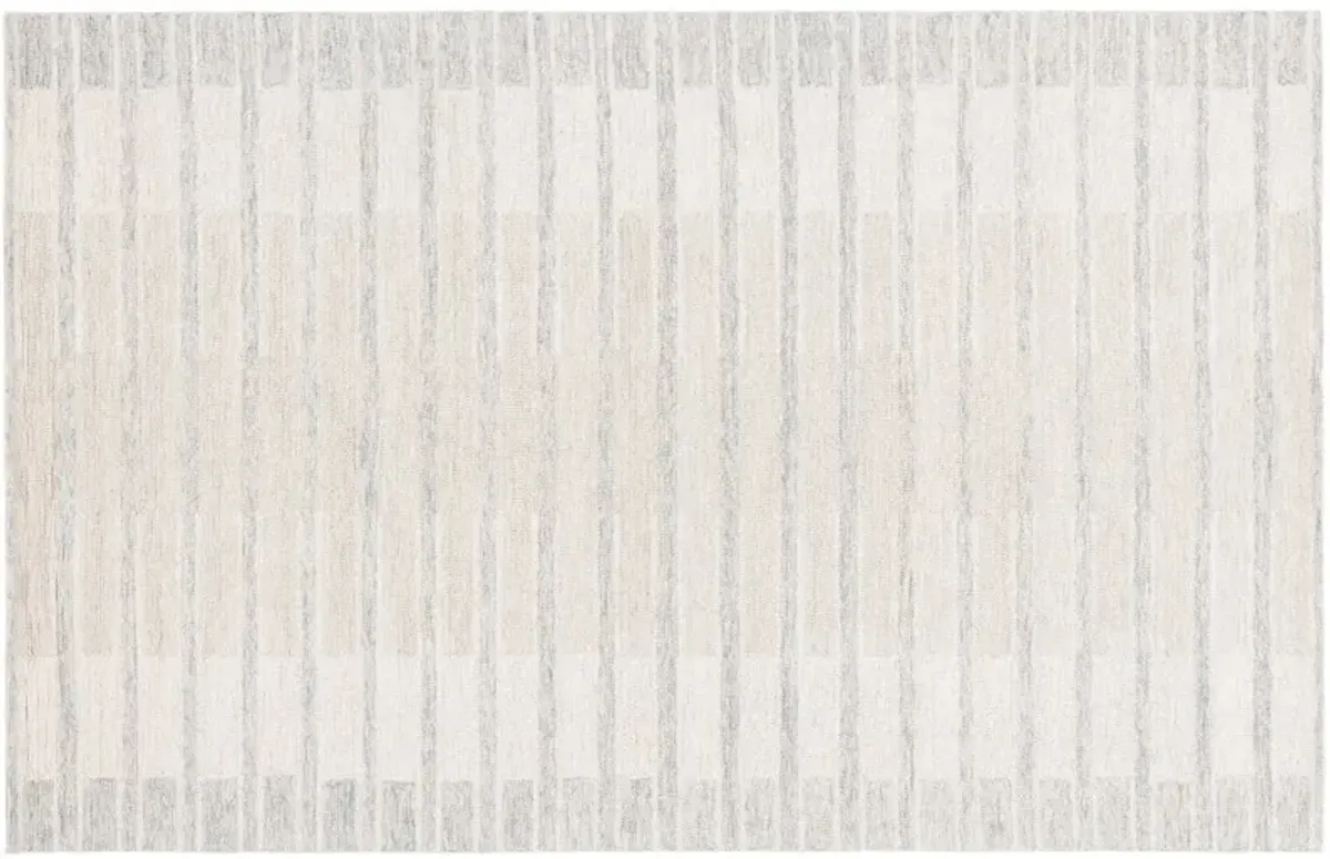 Juno Hand Tufted Rug, Beige/Grey