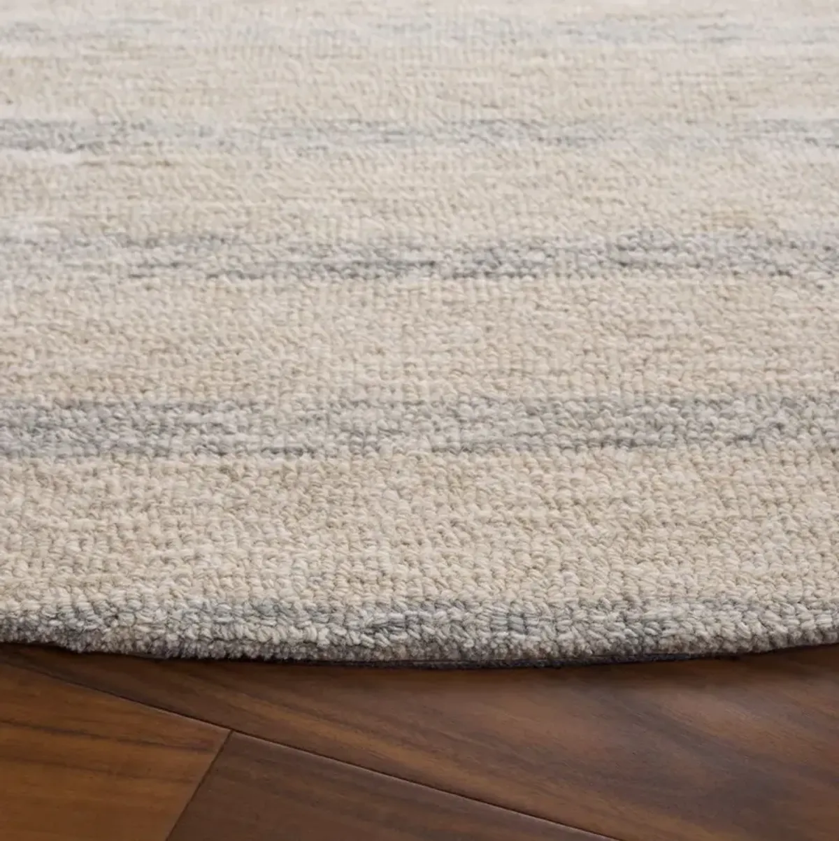 Juno Hand Tufted Rug, Beige/Grey