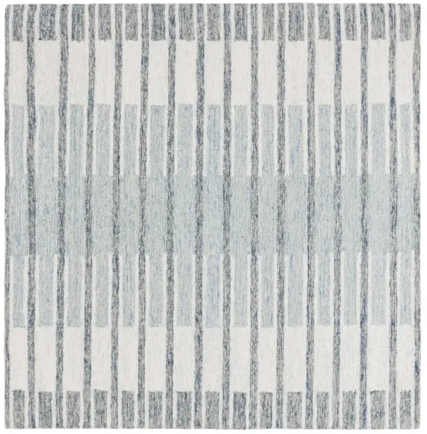 Jessa Hand Tufted Rug, Ivory/Blue