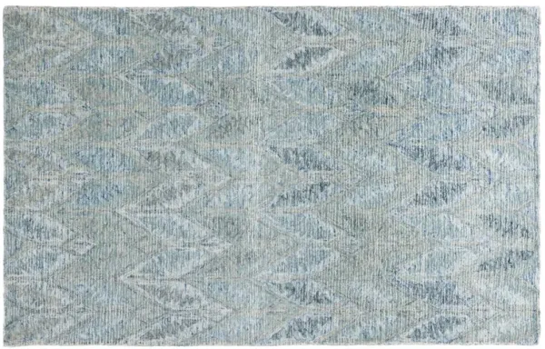 Irie Hand Tufted Rug, Light Blue