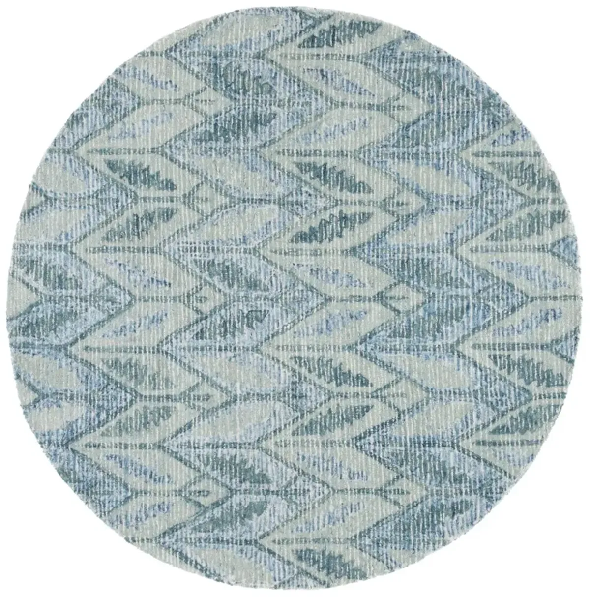 Irie Hand Tufted Rug, Light Blue