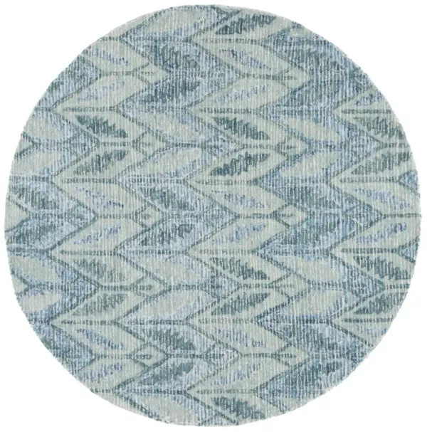 Irie Hand Tufted Rug, Light Blue