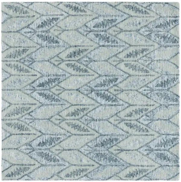 Irie Hand Tufted Rug, Light Blue