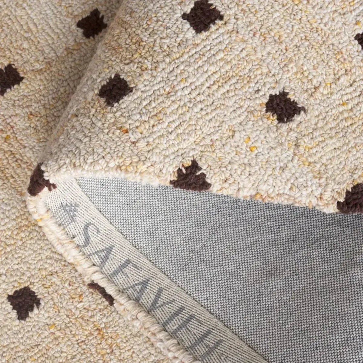 Esi Hand Tufted Rug, Light Brown