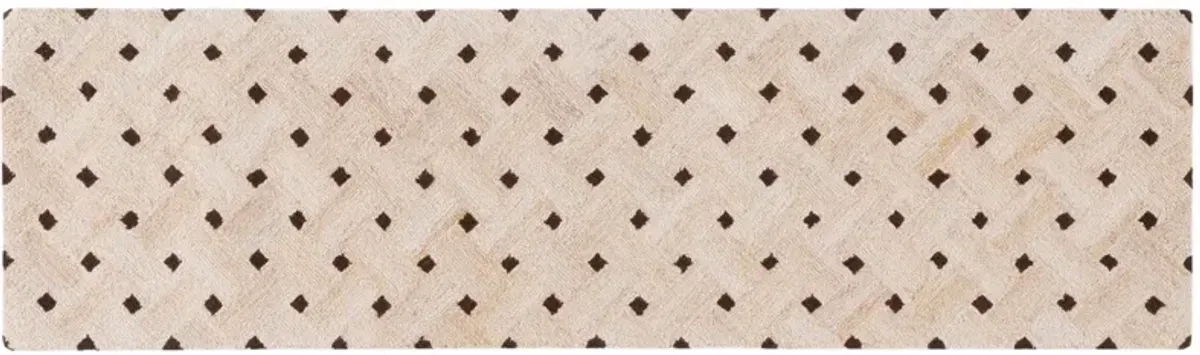 Esi Hand Tufted Rug, Light Brown