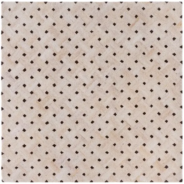 Esi Hand Tufted Rug, Light Brown
