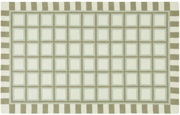 Benni Hand Tufted Rug, Green