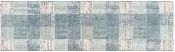 Cleo Hand Tufted Rug, Ivory/Blue