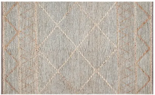 Celeste Hand Woven Rug, Silver/Natural