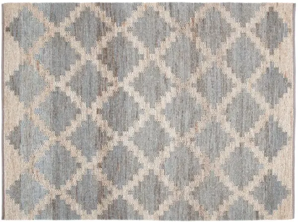 Alder Hand Woven Rug, Natural/Grey