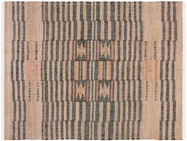 Salem Flatweave Rug, Natural/Black