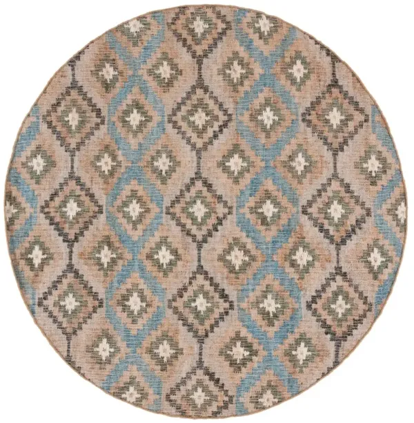 Kiki Flatweave Rug, Blue