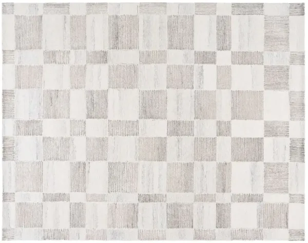 Rooney Hand Tufted Wool Rug, Beige/Brown