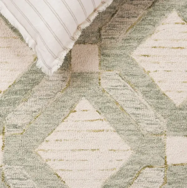 Peter Hand Tufted Rug, Sage