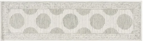 Pine Hand Tufted Rug, Sage/Ivory