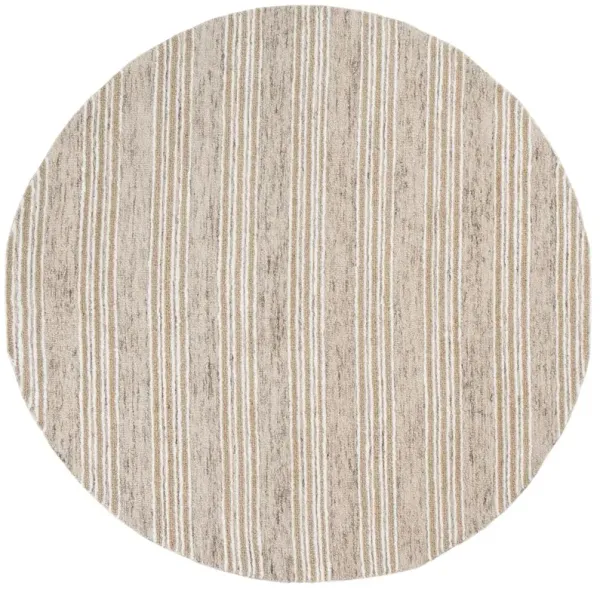 Mazzie Hand Tufted Rug, Ivory/Taupe
