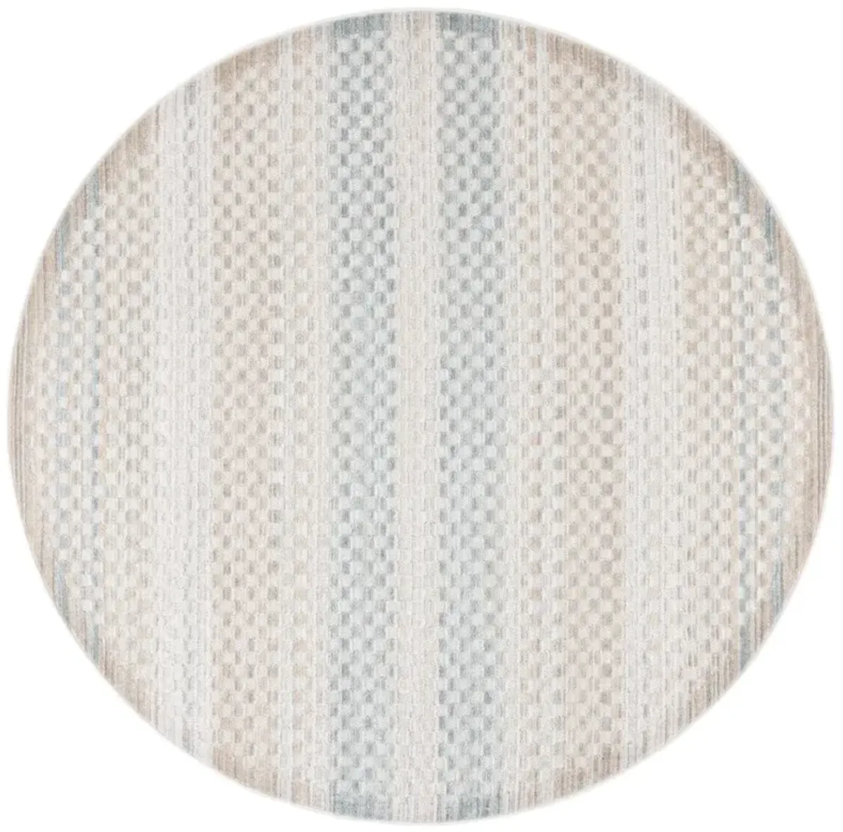 Stella Indoor/Outdoor Rug, Beige/Blue