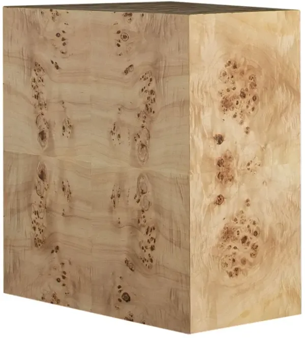 Alistair Burl Side Table, Natural
