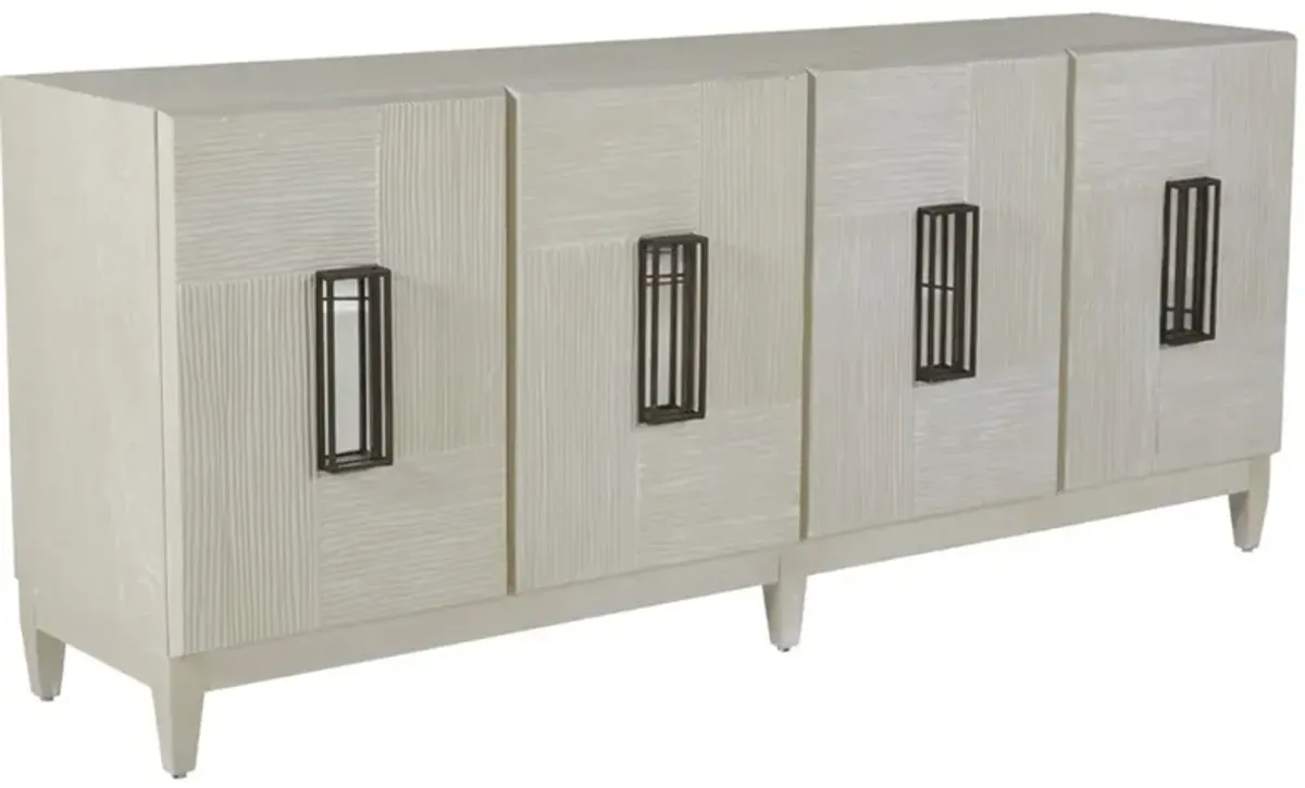 Tilden 4-Door Cabinet, White