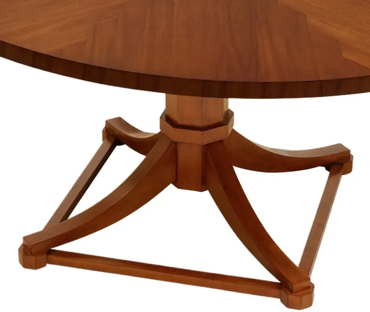 Tedrick Acacia Round Dining Table - Brown - Bunny Williams Home