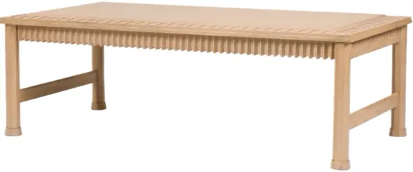 Inez Oak Coffee Table, Natural