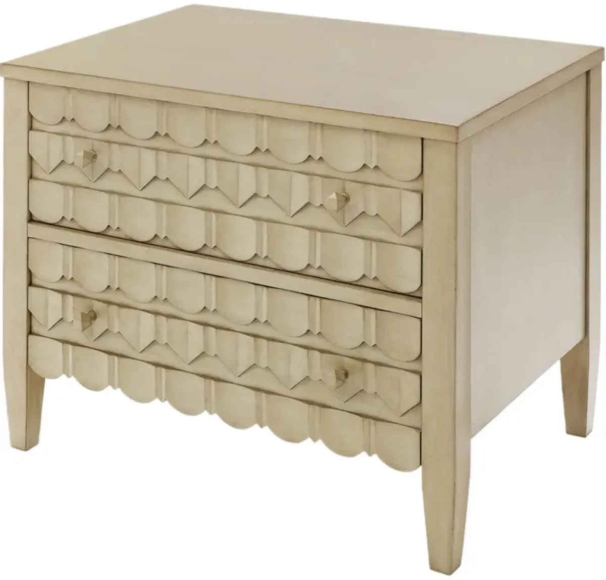 Scallop Chest - Gray Mahogany - Bunny Williams Home