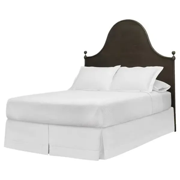 Isadora Headboard - Textured Bronze - Bunny Williams Home - Brown