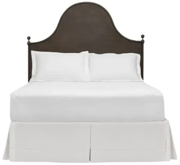 Isadora Headboard - Textured Bronze - Bunny Williams Home - Brown