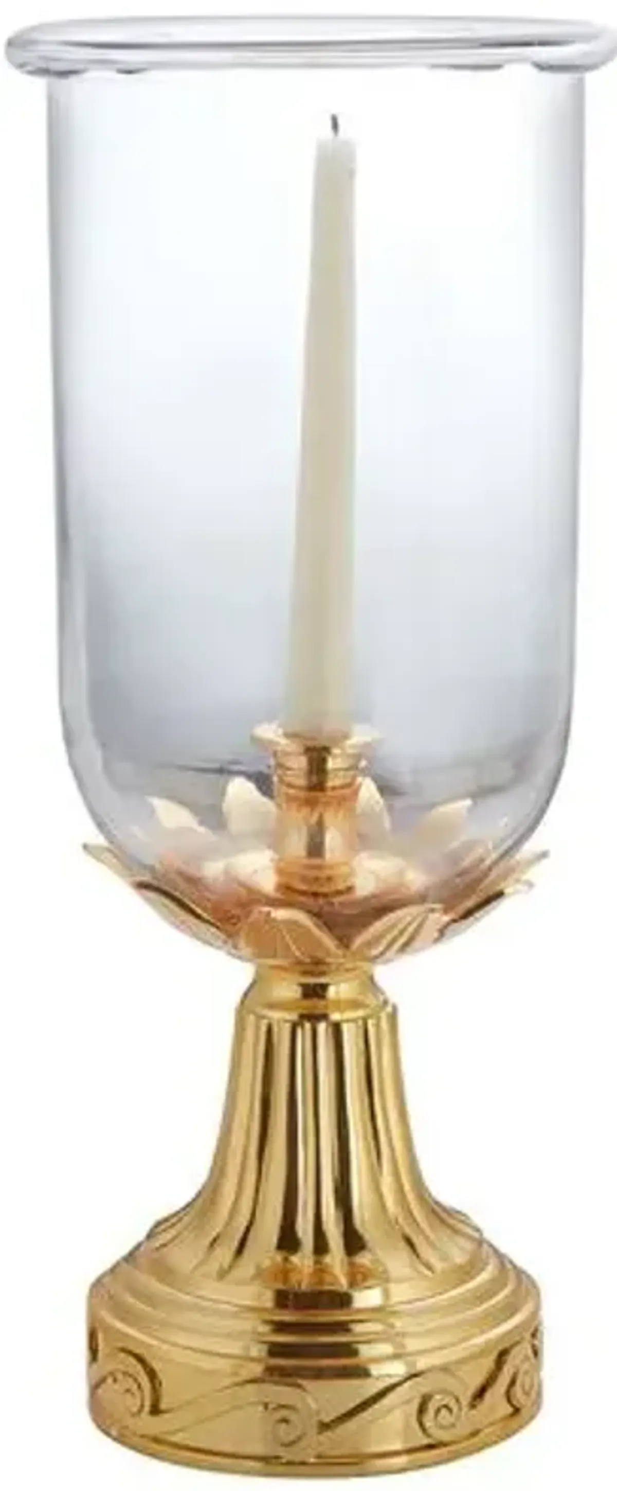 Lily Grand Hurricane - Brass - Bunny Williams Home - Gold