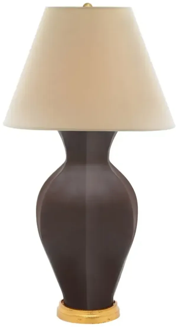 Hive Ceramic Table Lamp - Bunny Williams Home - Brown